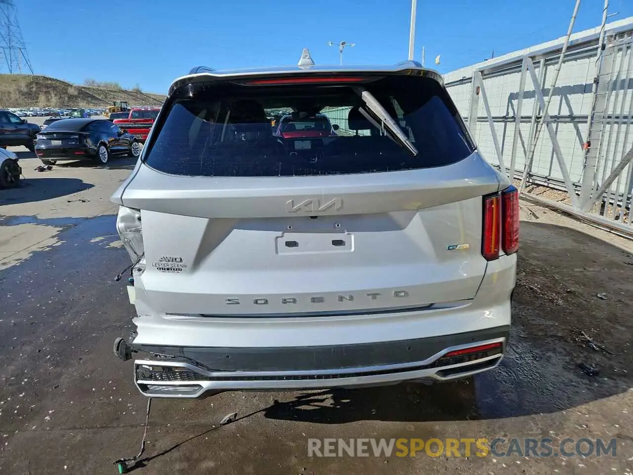 6 fotografías del automóvil dañado KNDRJDLH8N5077982 KIA SORENTO 2022