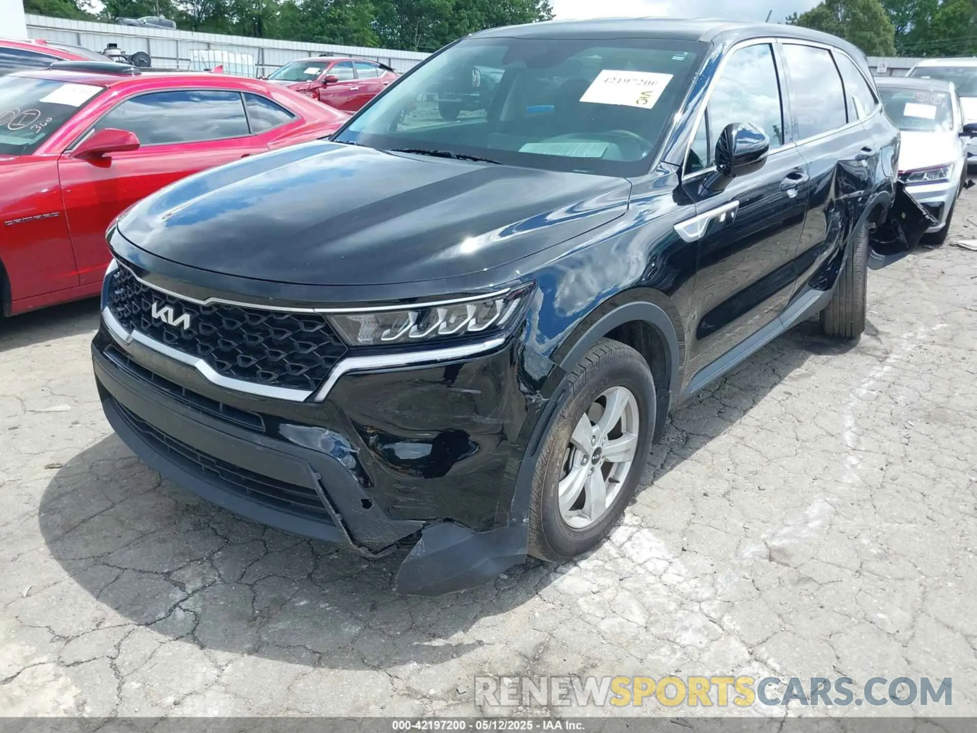 6 fotografías del automóvil dañado 5XYRG4LC1PG226455 KIA SORENTO 2023