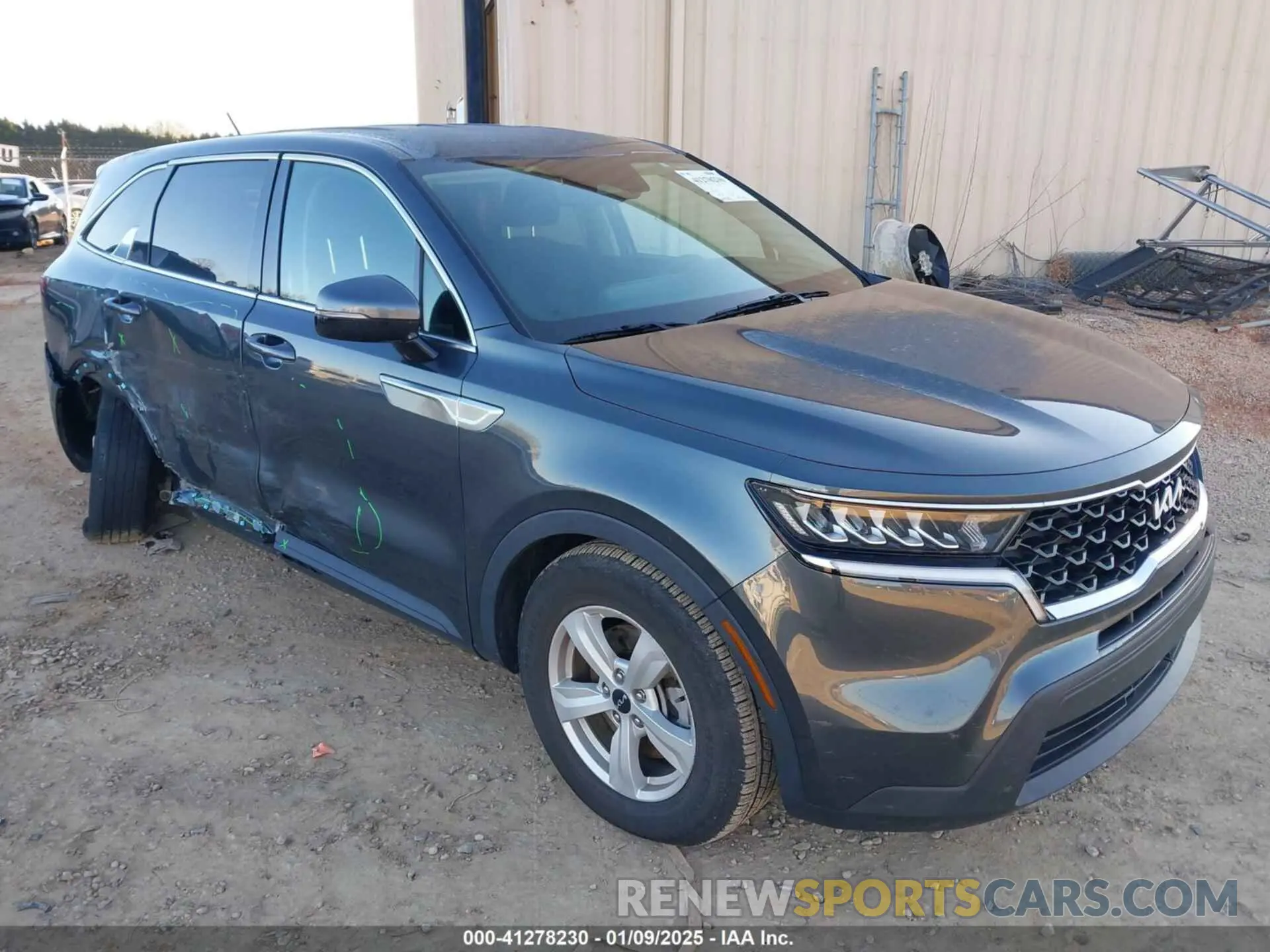 1 fotografías del automóvil dañado 5XYRG4LC2PG165455 KIA SORENTO 2023