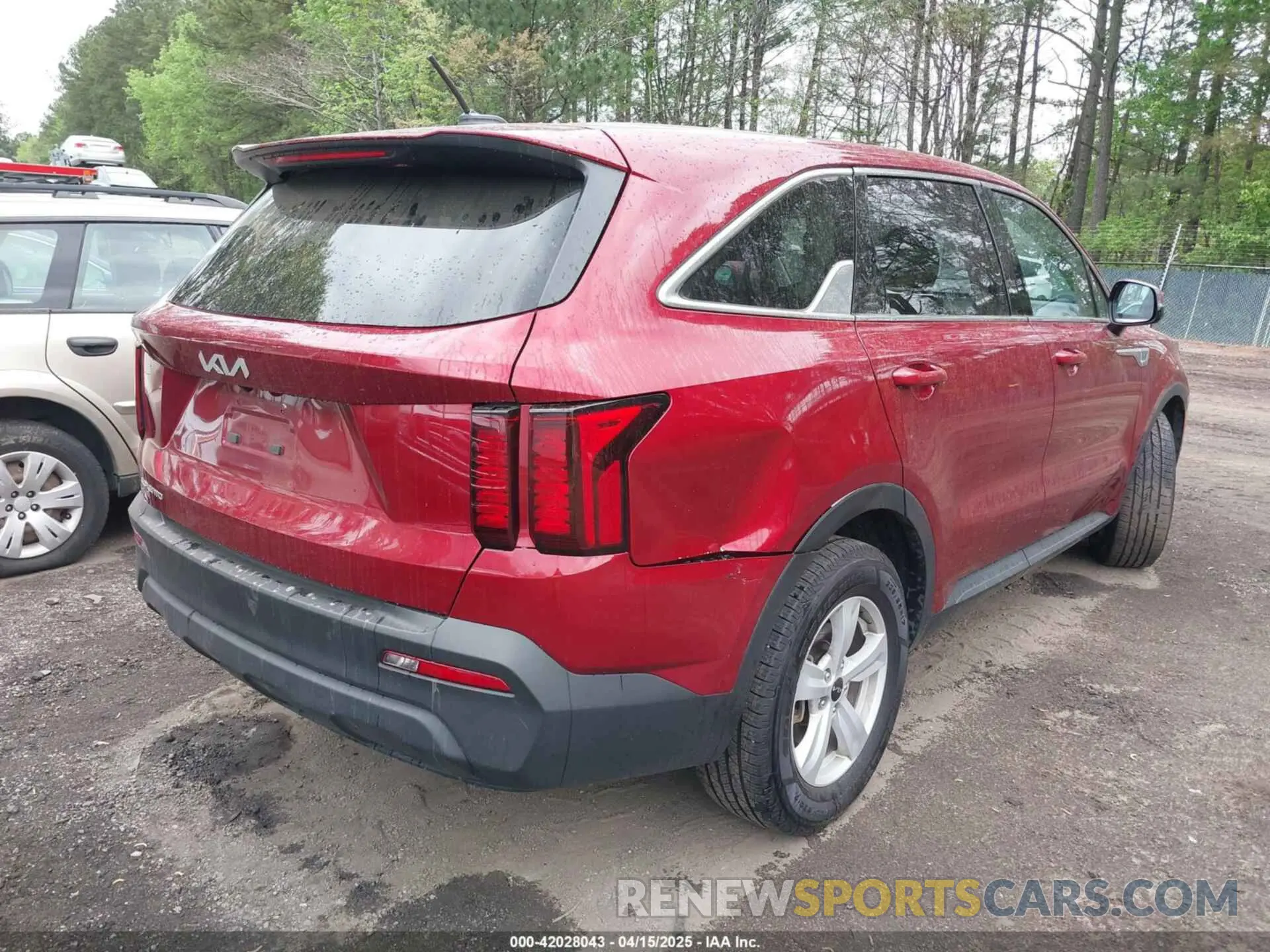 4 fotografías del automóvil dañado 5XYRG4LC3PG208328 KIA SORENTO 2023
