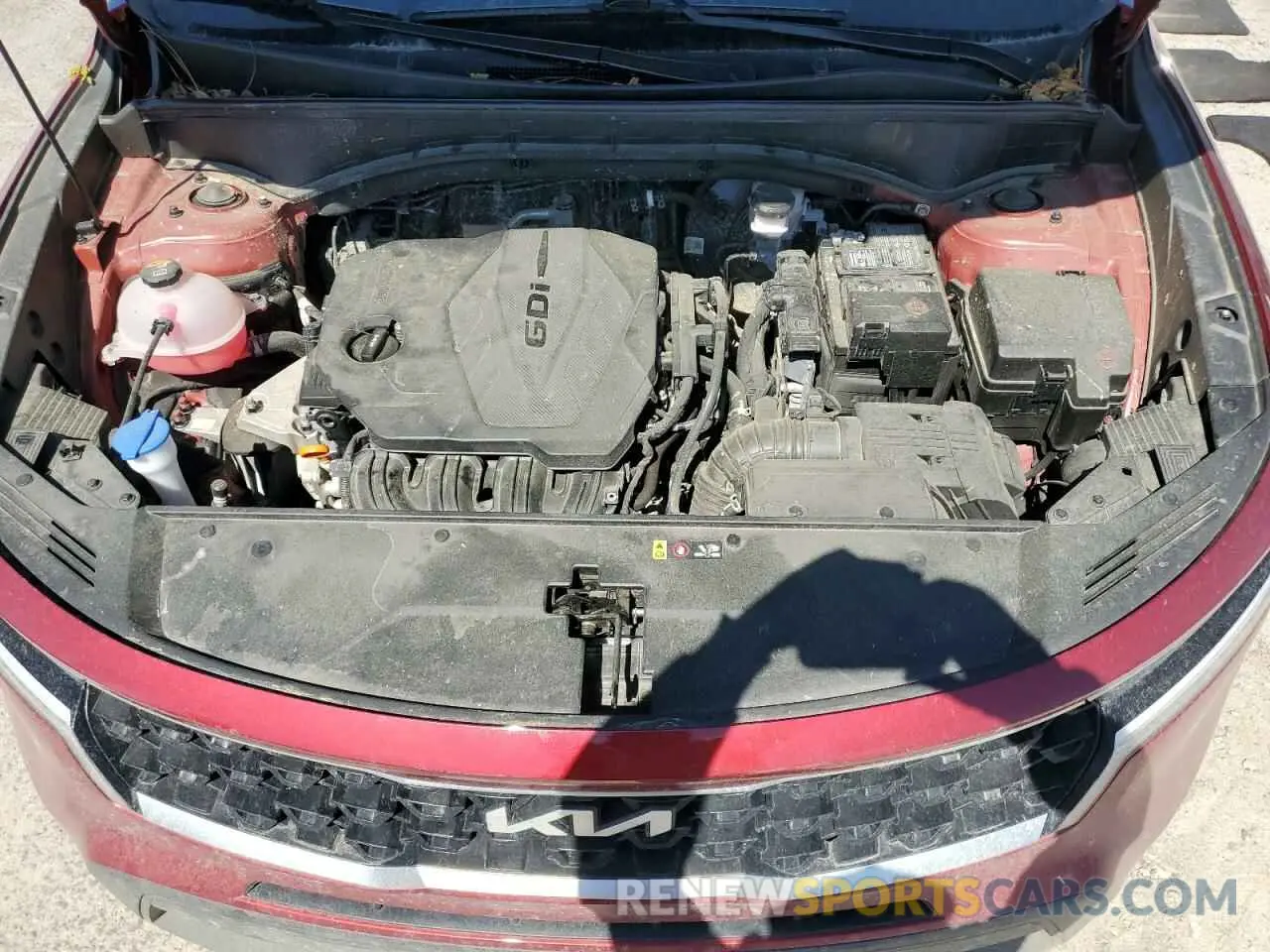 14 fotografías del automóvil dañado 5XYRG4LC5PG197607 KIA SORENTO 2023