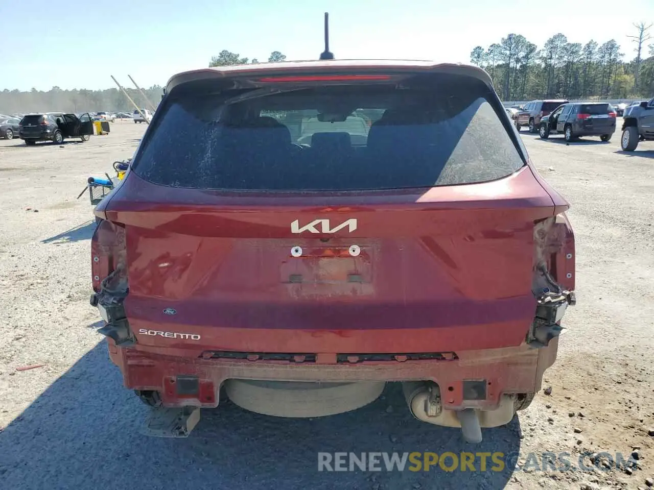 6 fotografías del automóvil dañado 5XYRG4LC5PG197607 KIA SORENTO 2023