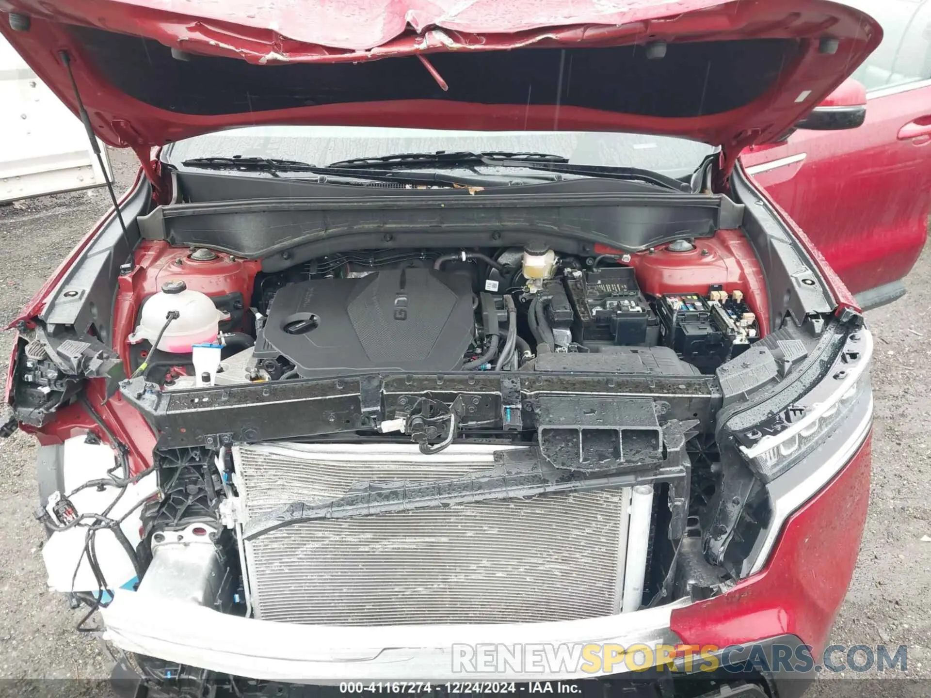 10 fotografías del automóvil dañado 5XYRG4LC5PG241489 KIA SORENTO 2023