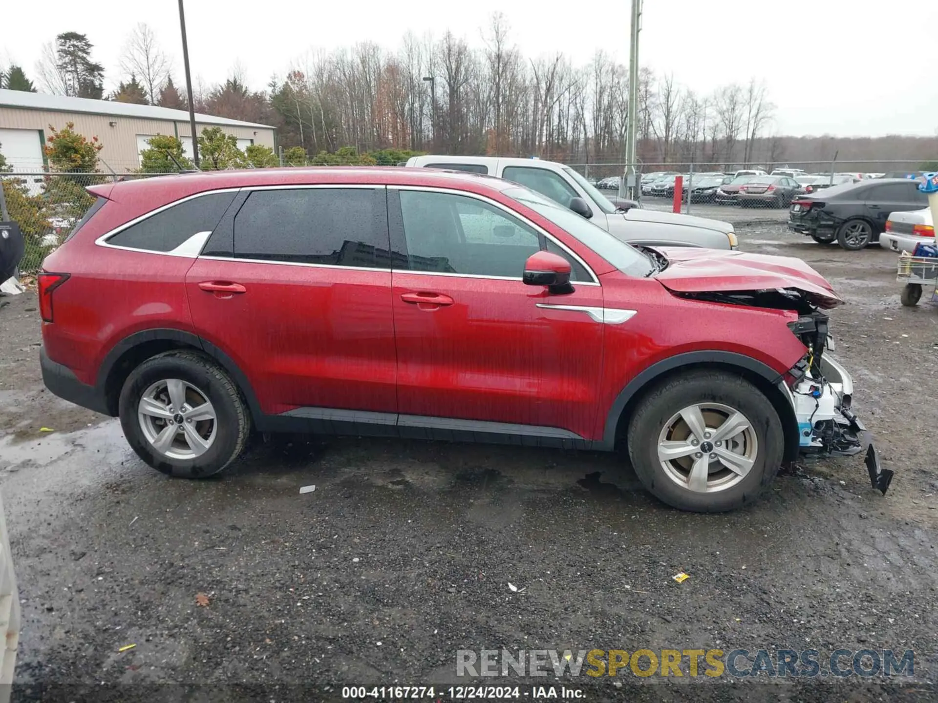 13 fotografías del automóvil dañado 5XYRG4LC5PG241489 KIA SORENTO 2023