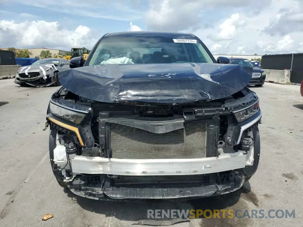 5 fotografías del automóvil dañado 5XYRG4LC5PG244912 KIA SORENTO 2023