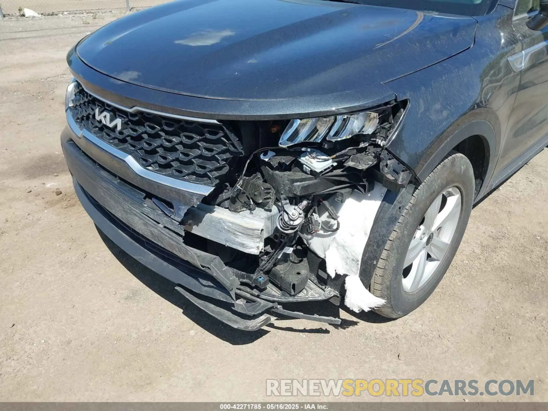 6 fotografías del automóvil dañado 5XYRG4LC5PG245624 KIA SORENTO 2023