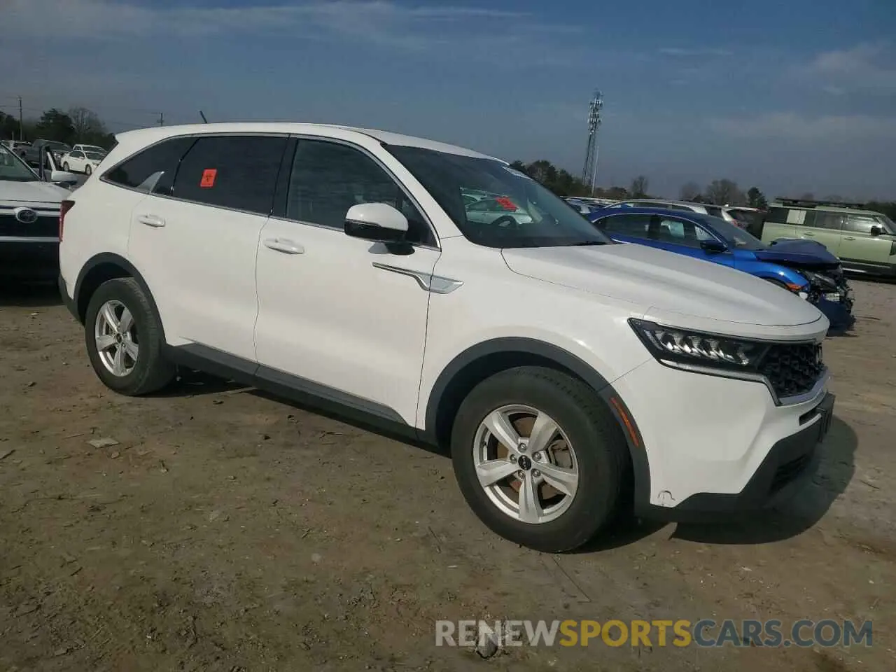 4 fotografías del automóvil dañado 5XYRG4LC8PG171664 KIA SORENTO 2023