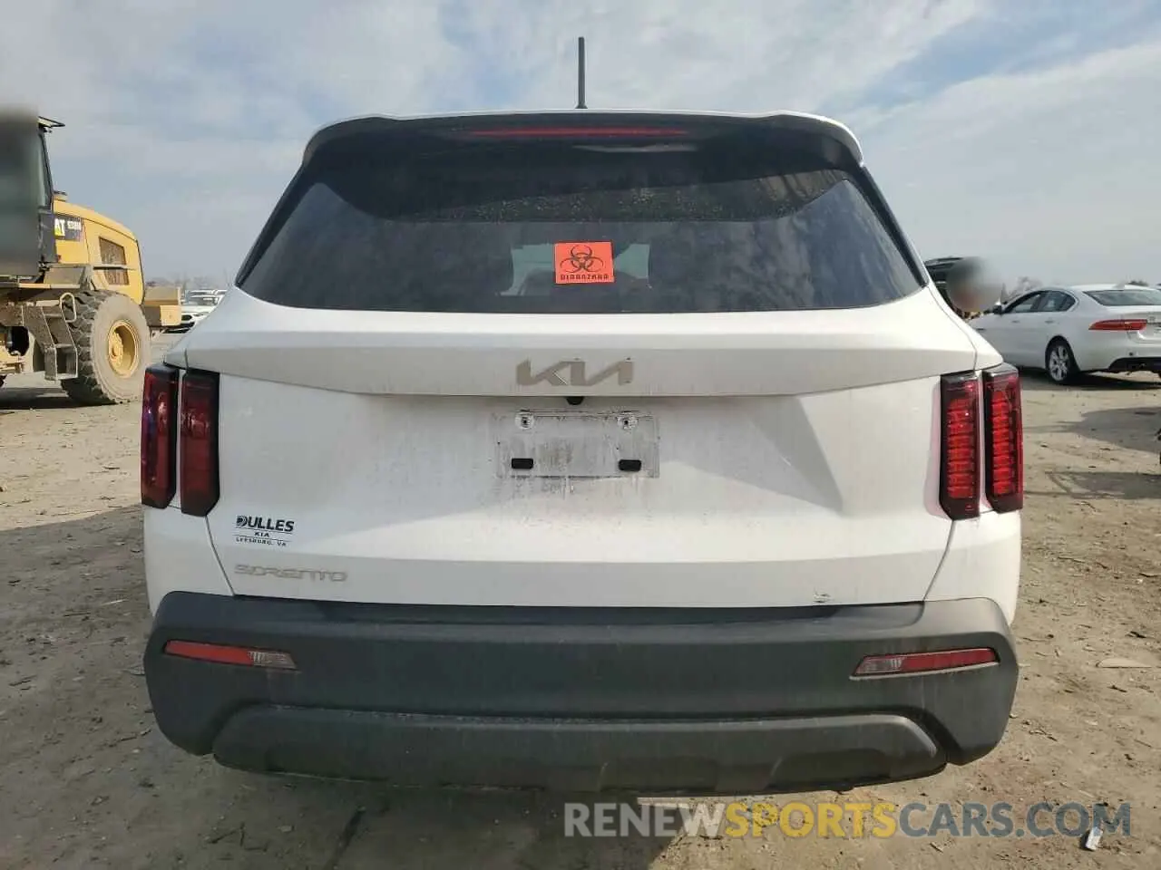 6 fotografías del automóvil dañado 5XYRG4LC8PG171664 KIA SORENTO 2023