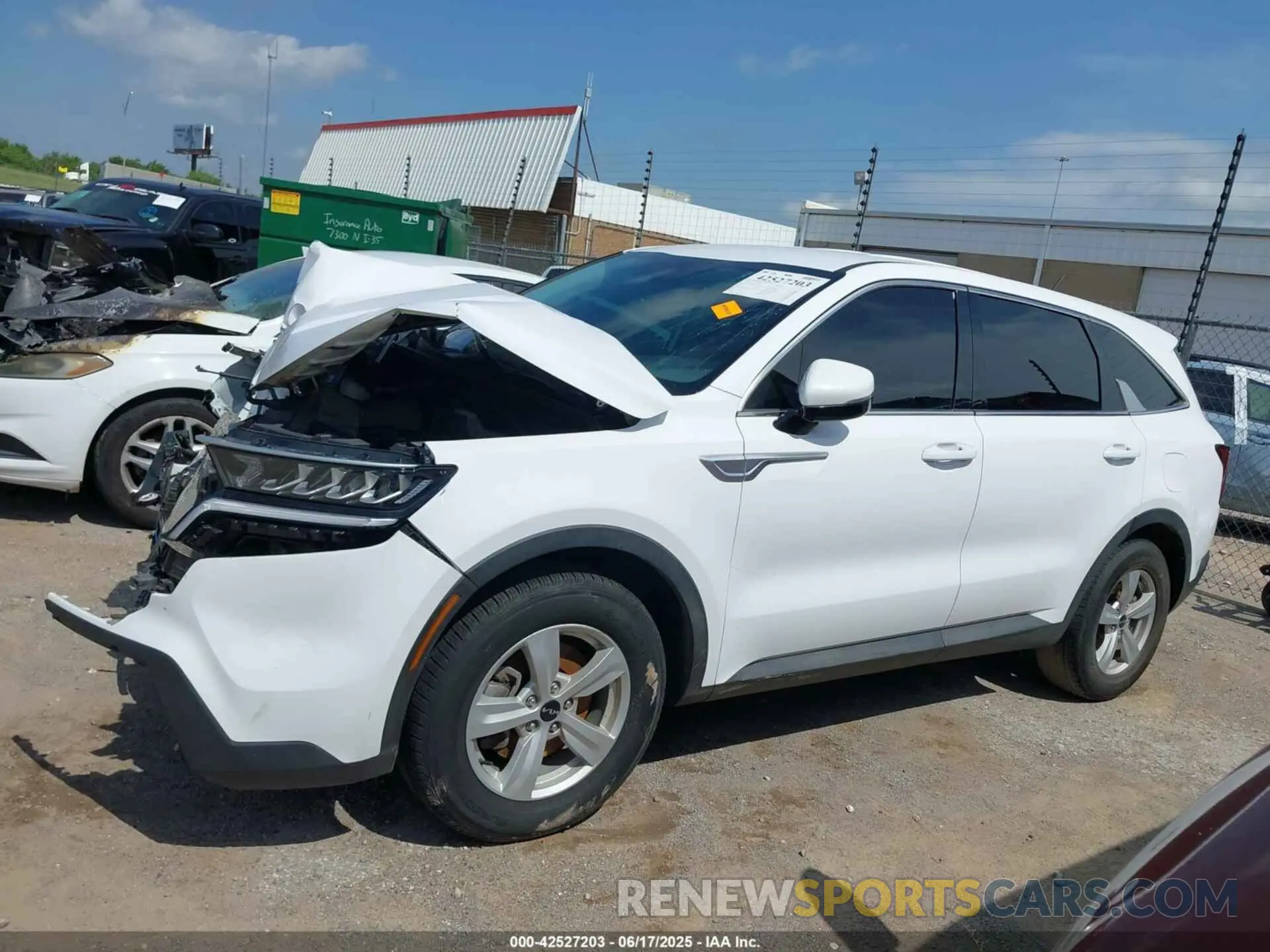 15 fotografías del automóvil dañado 5XYRG4LC8PG192496 KIA SORENTO 2023