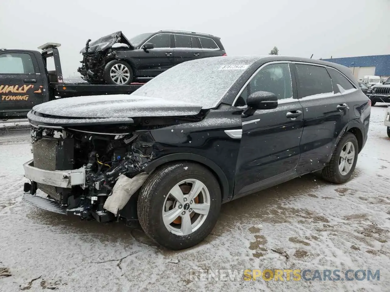 1 fotografías del automóvil dañado 5XYRG4LC8PG219826 KIA SORENTO 2023