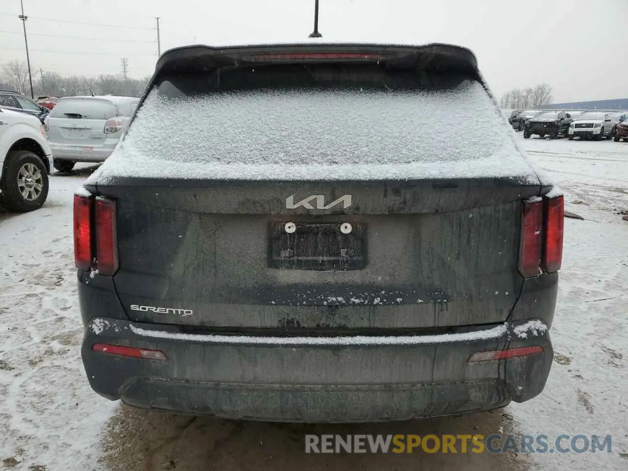 6 fotografías del automóvil dañado 5XYRG4LC8PG219826 KIA SORENTO 2023