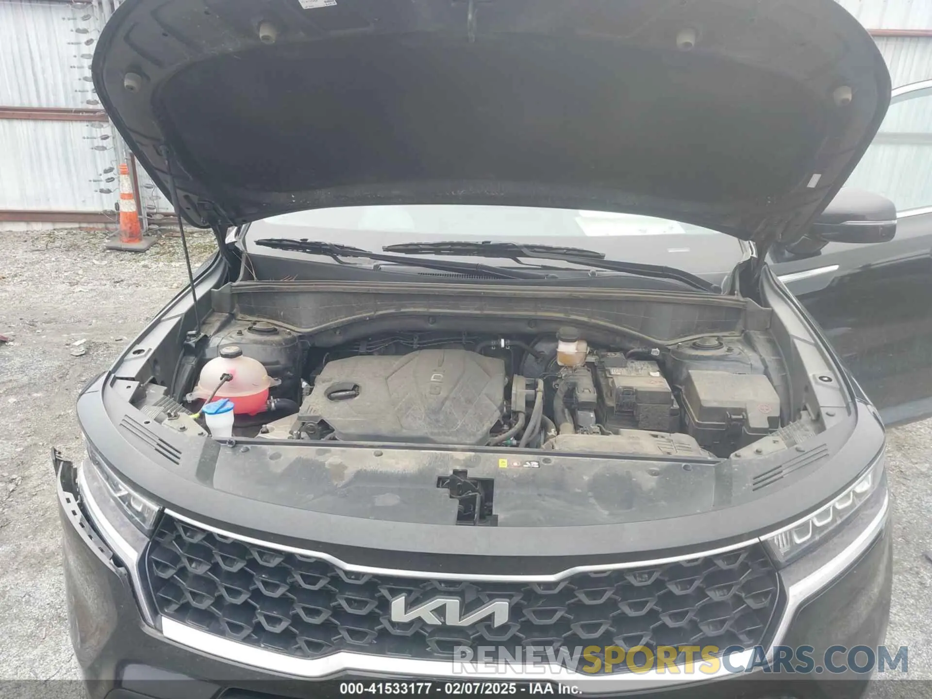 10 fotografías del automóvil dañado 5XYRG4LC9PG190174 KIA SORENTO 2023