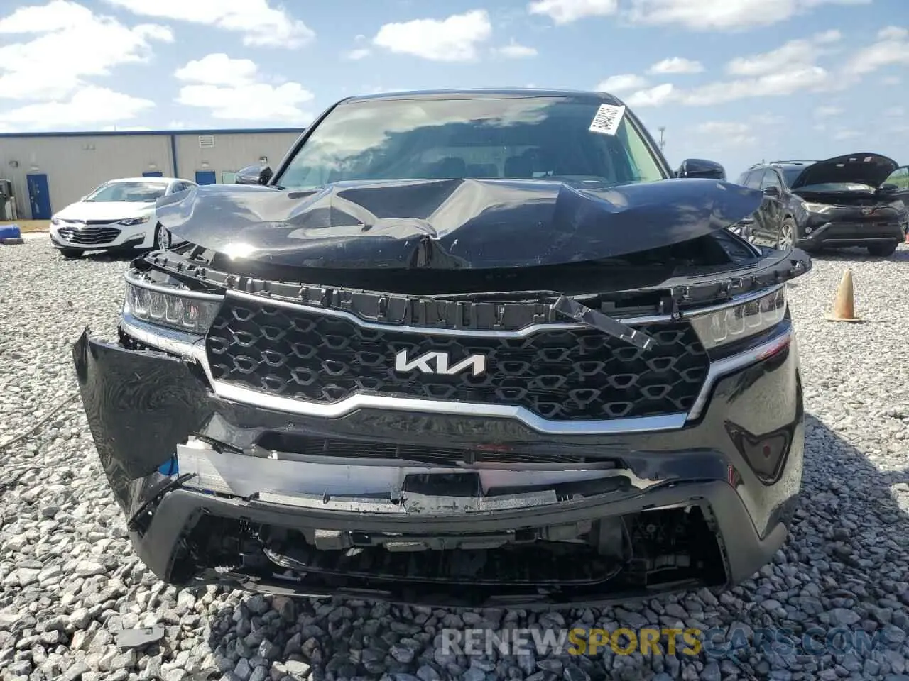 5 fotografías del automóvil dañado 5XYRG4LCXPG185856 KIA SORENTO 2023