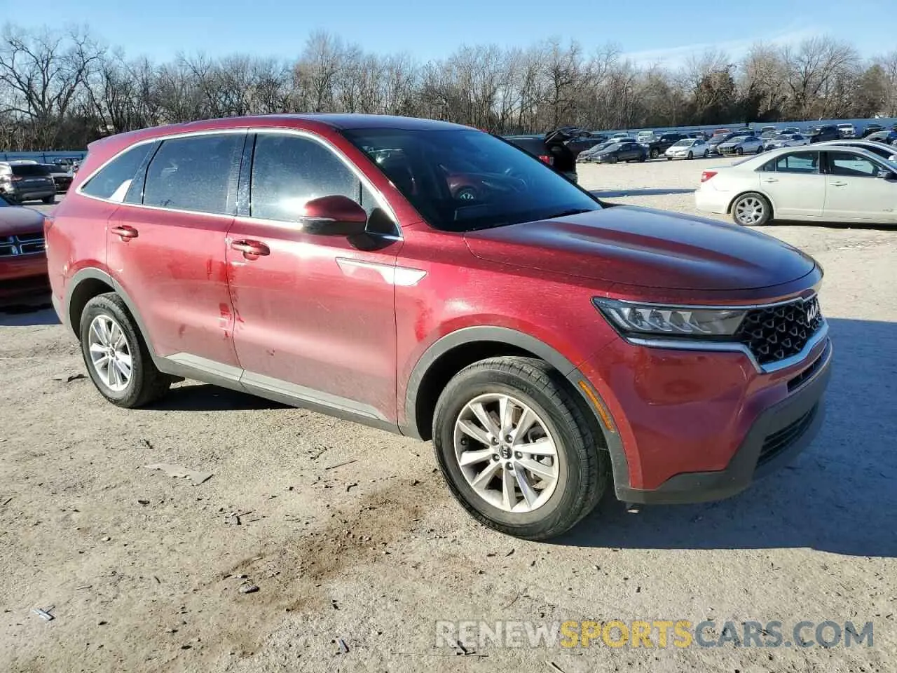 4 fotografías del automóvil dañado 5XYRG4LCXPG196419 KIA SORENTO 2023