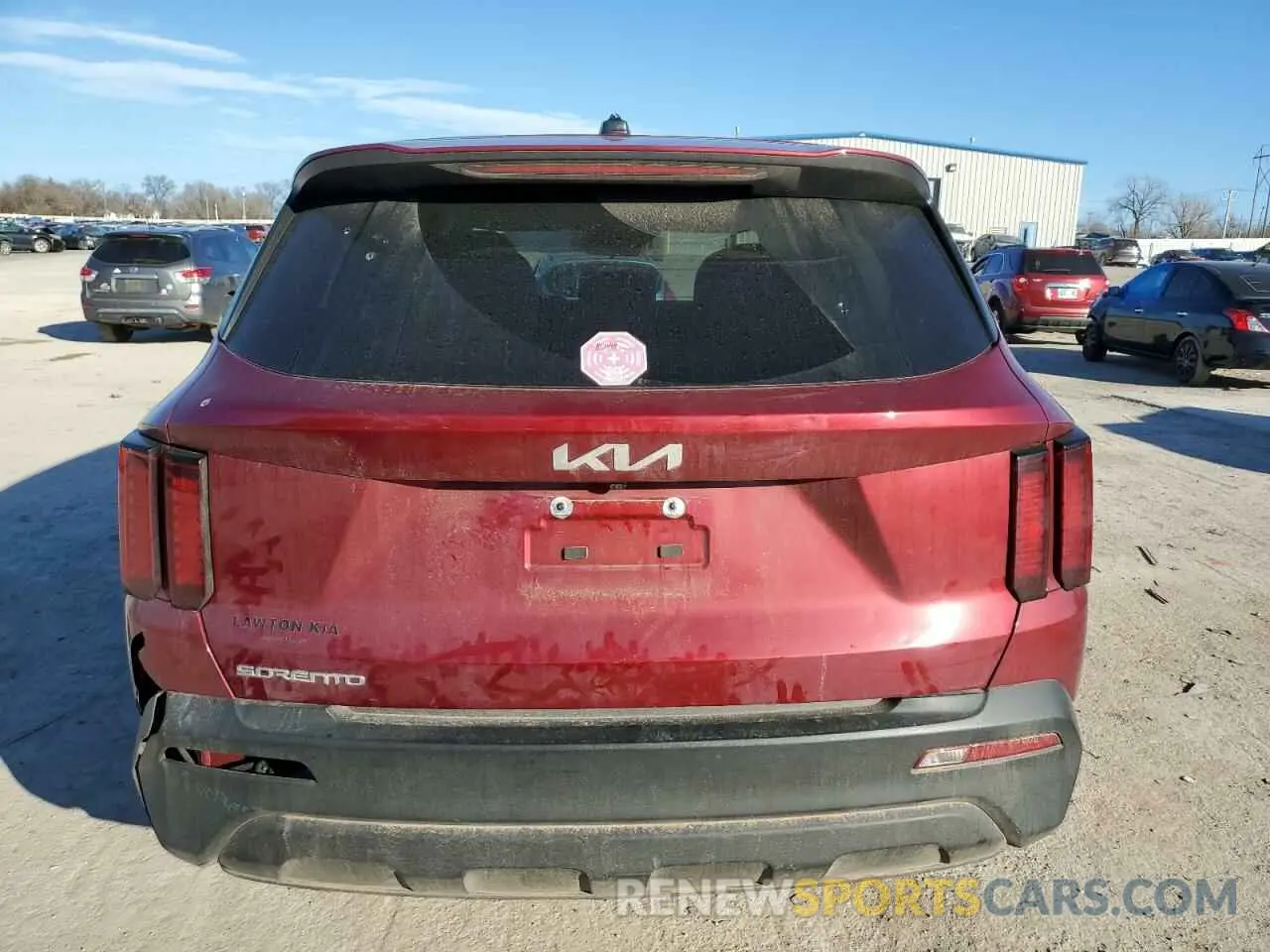 6 fotografías del automóvil dañado 5XYRG4LCXPG196419 KIA SORENTO 2023