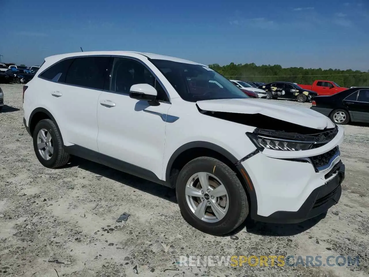 4 fotografías del automóvil dañado 5XYRGDLC7PG203021 KIA SORENTO 2023