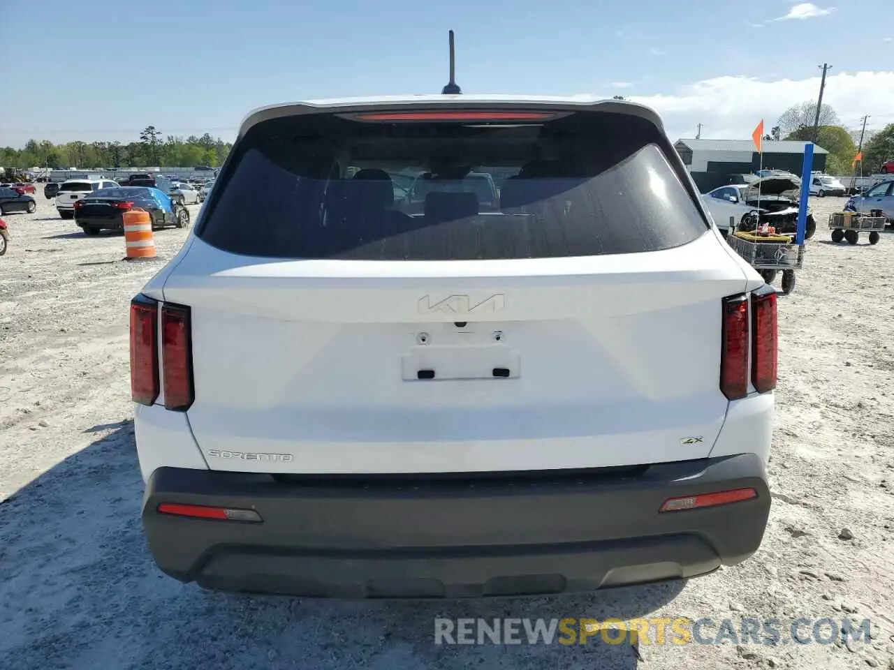 6 fotografías del automóvil dañado 5XYRGDLC7PG203021 KIA SORENTO 2023