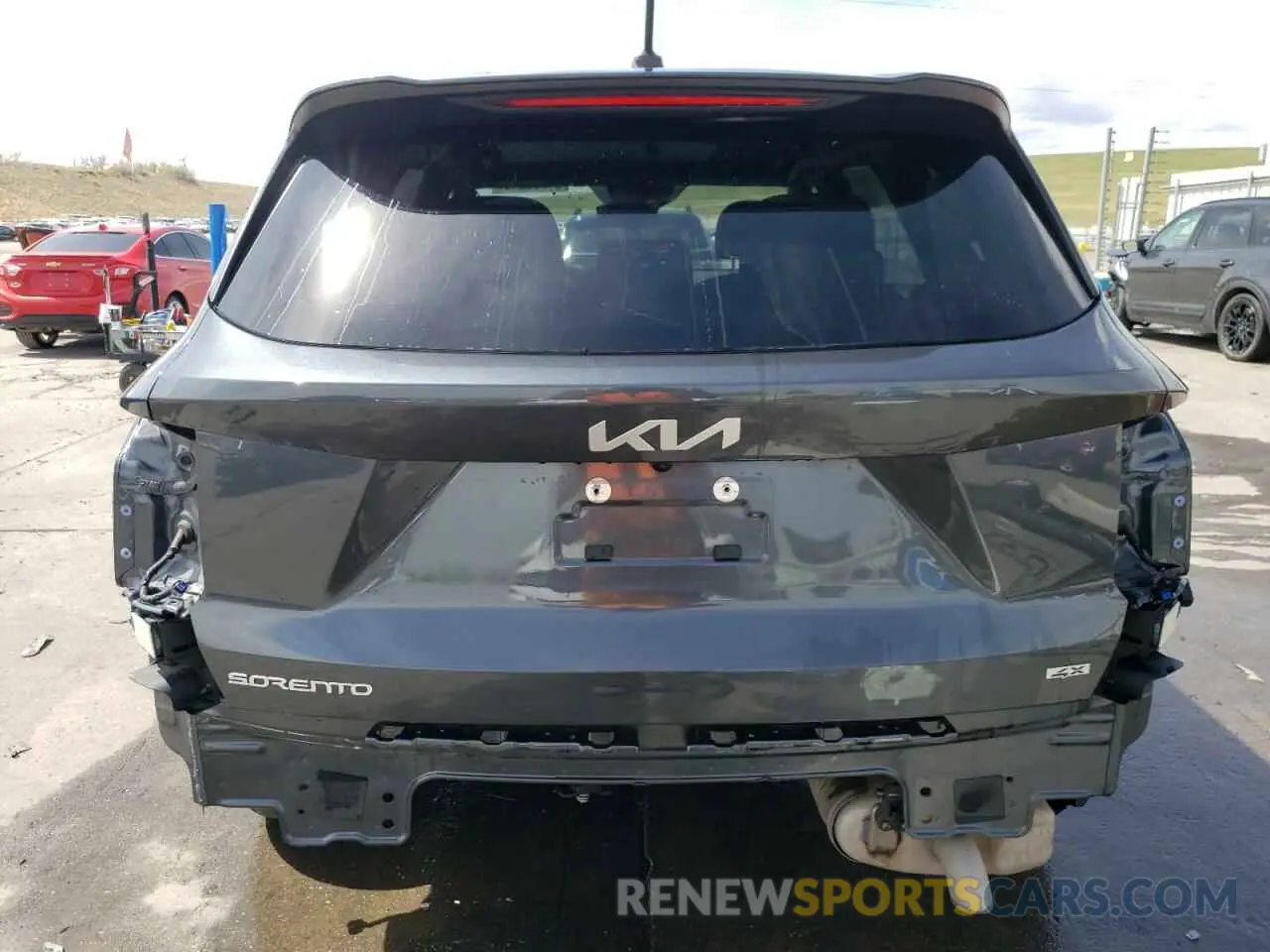 6 fotografías del automóvil dañado 5XYRGDLC8PG167825 KIA SORENTO 2023