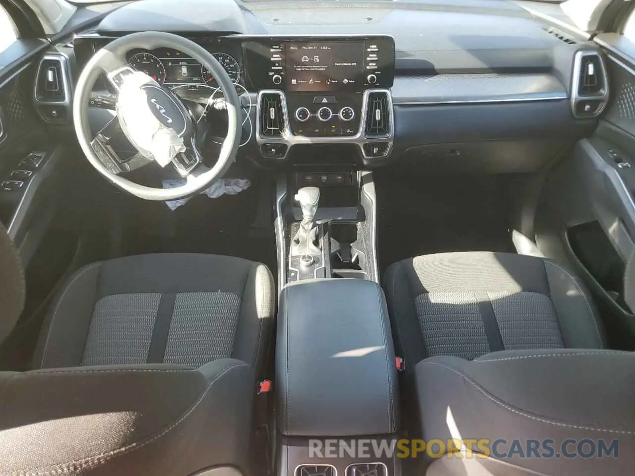 8 fotografías del automóvil dañado 5XYRGDLC8PG230051 KIA SORENTO 2023