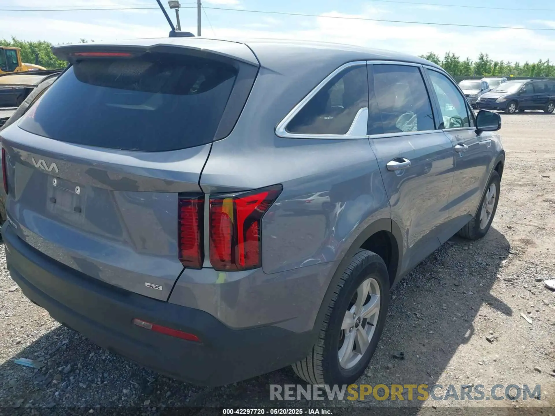4 fotografías del automóvil dañado 5XYRGDLC9PG240958 KIA SORENTO 2023
