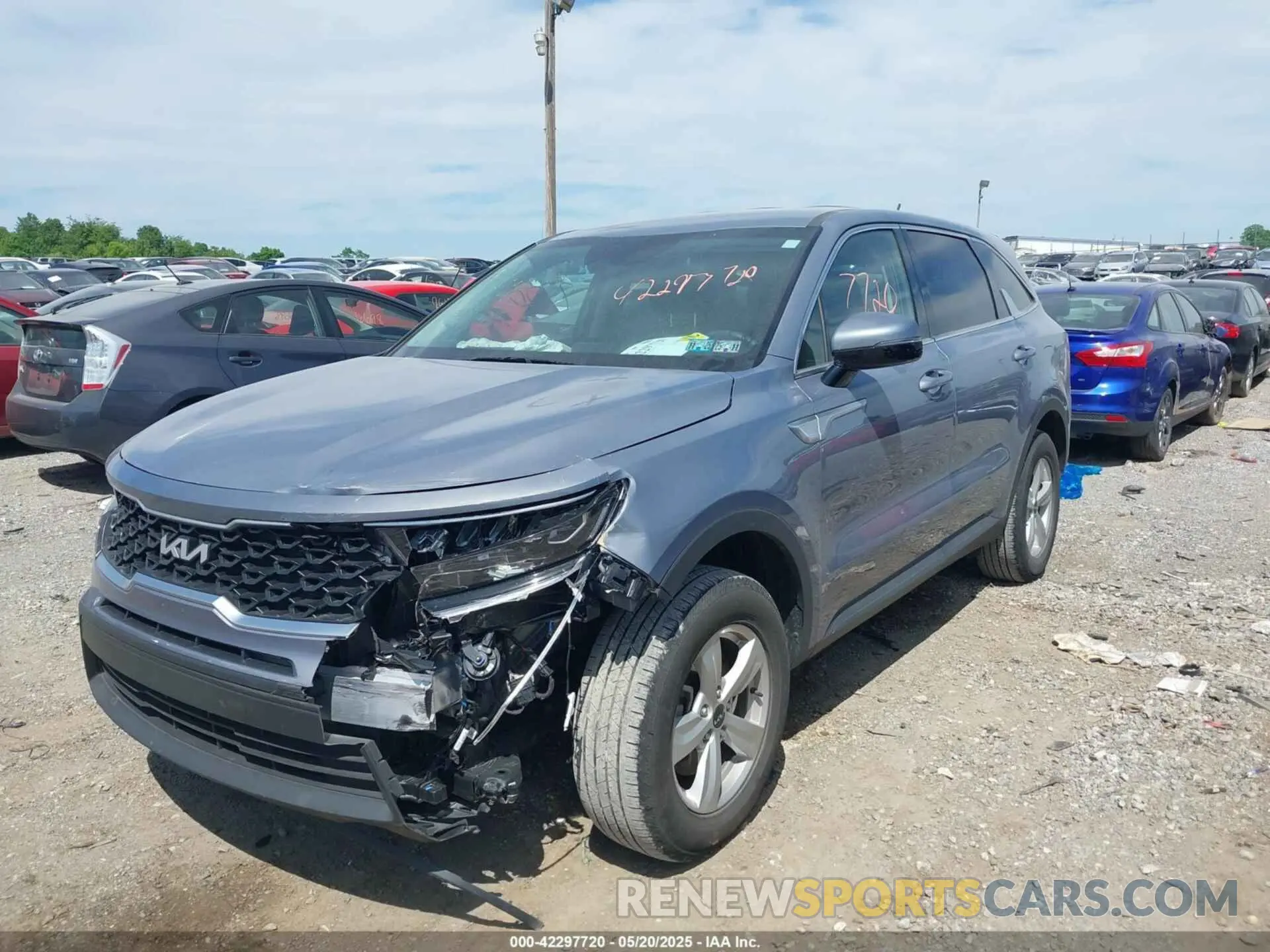 6 fotografías del automóvil dañado 5XYRGDLC9PG240958 KIA SORENTO 2023
