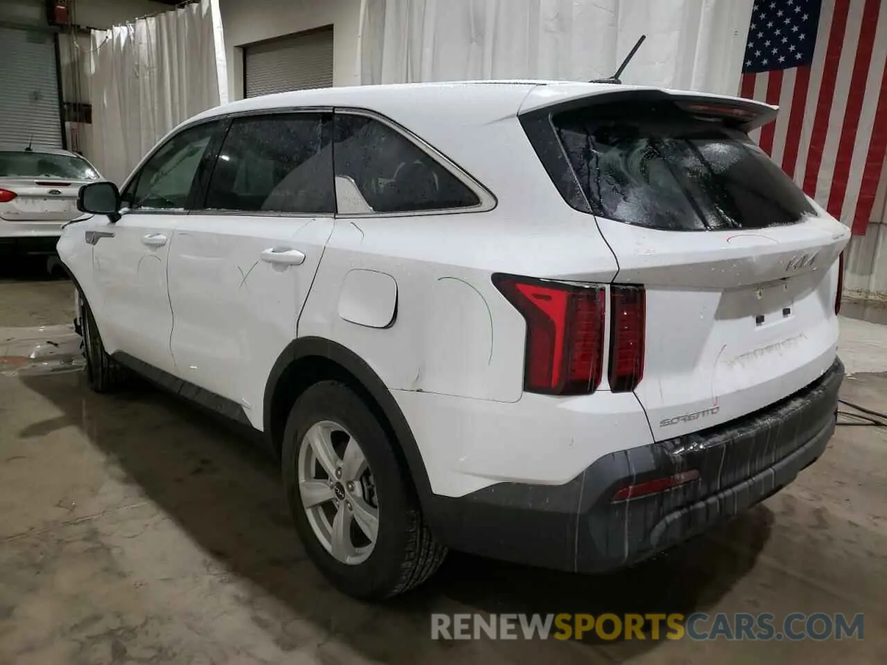 2 fotografías del automóvil dañado 5XYRGDLC9PG242953 KIA SORENTO 2023