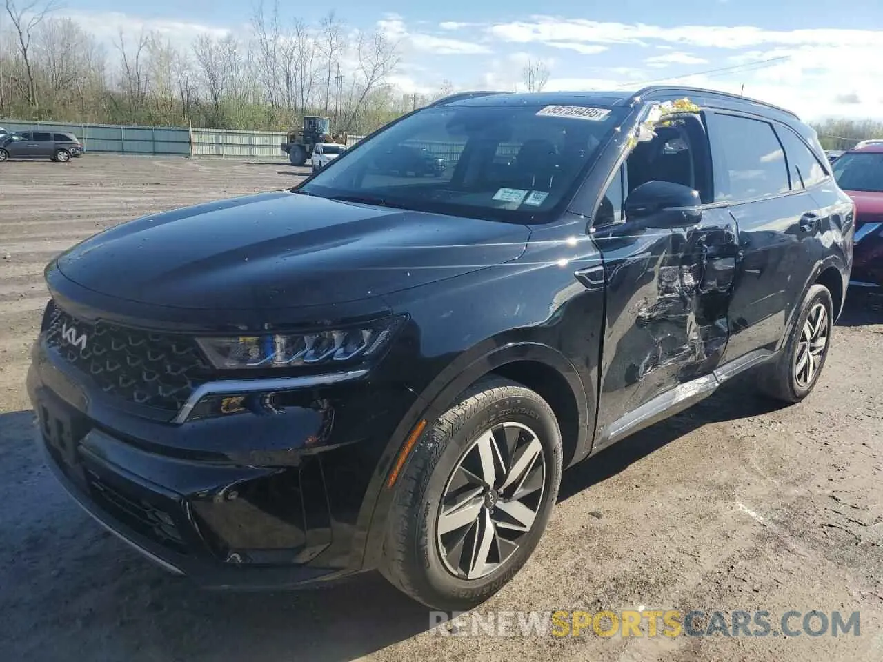 1 fotografías del automóvil dañado 5XYRH4LF0PG164585 KIA SORENTO 2023