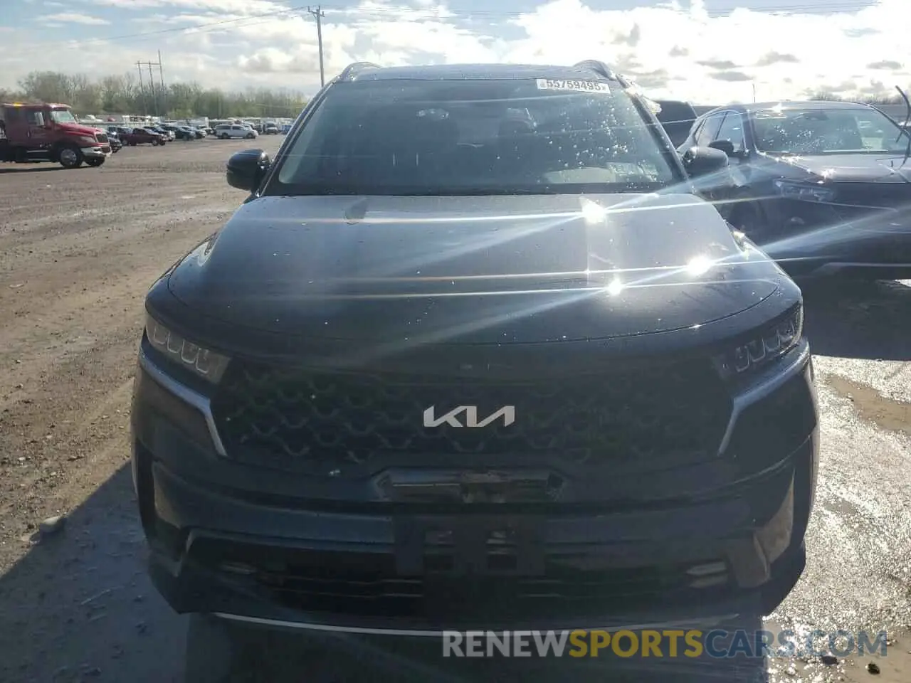 5 fotografías del automóvil dañado 5XYRH4LF0PG164585 KIA SORENTO 2023