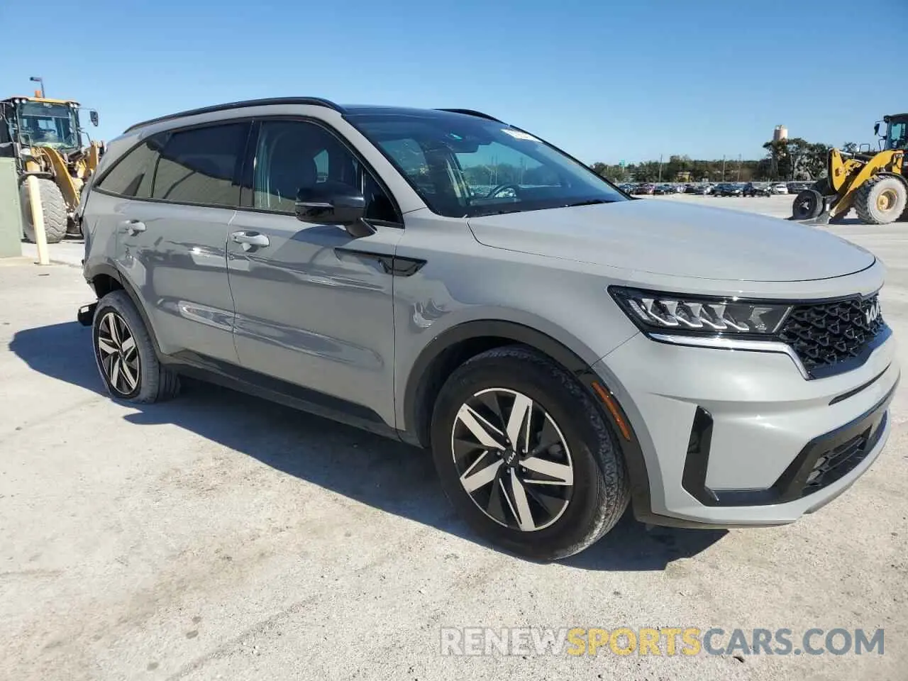 4 fotografías del automóvil dañado 5XYRH4LF0PG178647 KIA SORENTO 2023