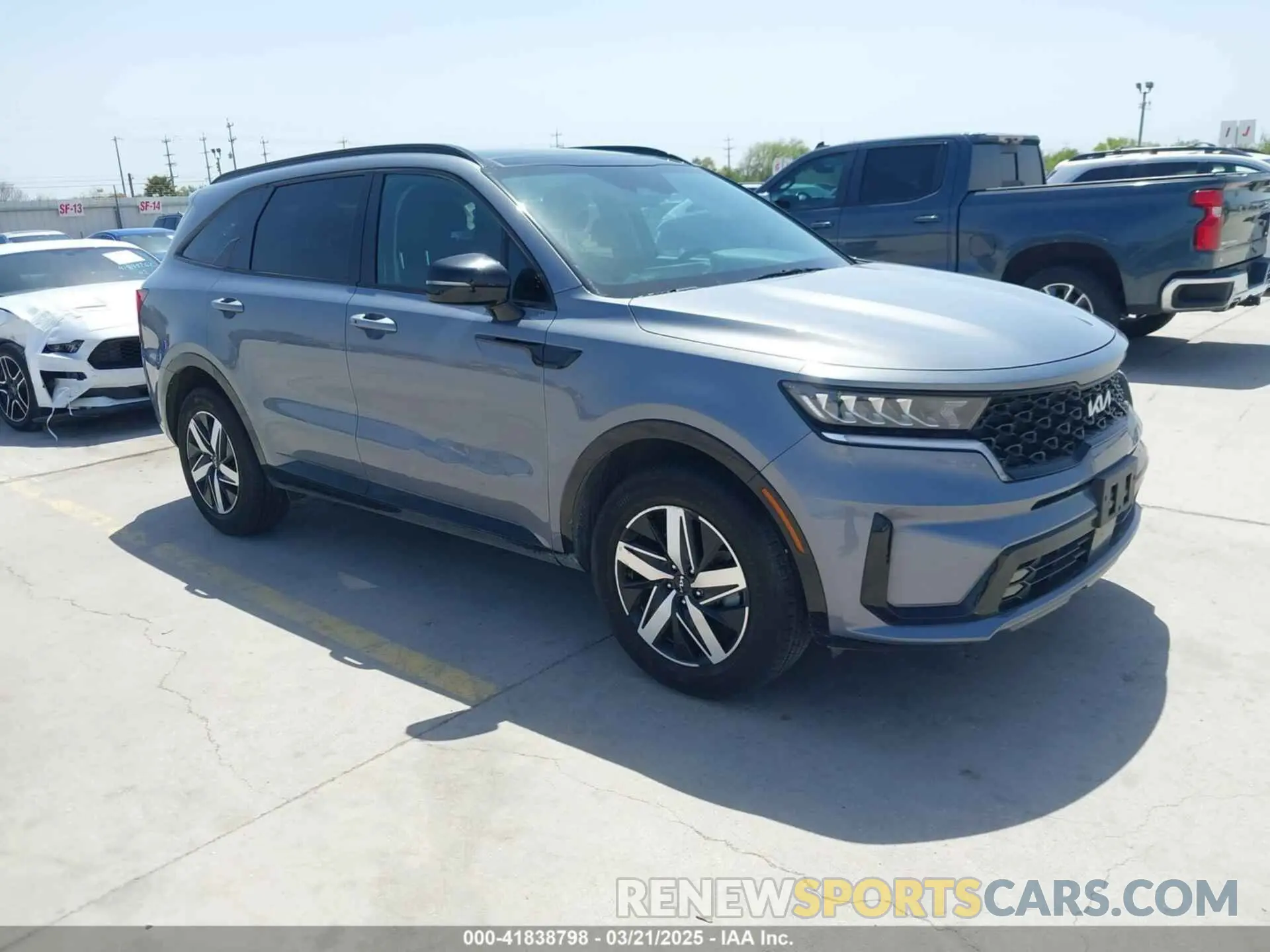 1 fotografías del automóvil dañado 5XYRH4LF4PG201251 KIA SORENTO 2023