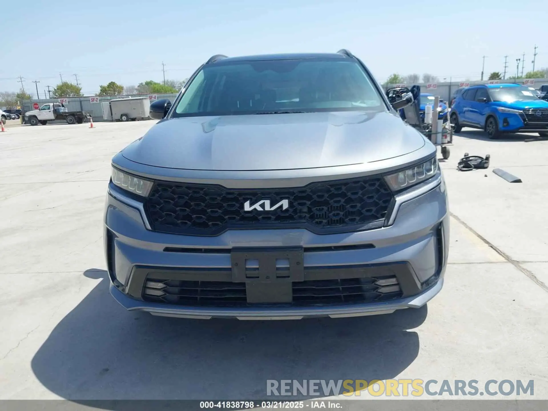 13 fotografías del automóvil dañado 5XYRH4LF4PG201251 KIA SORENTO 2023