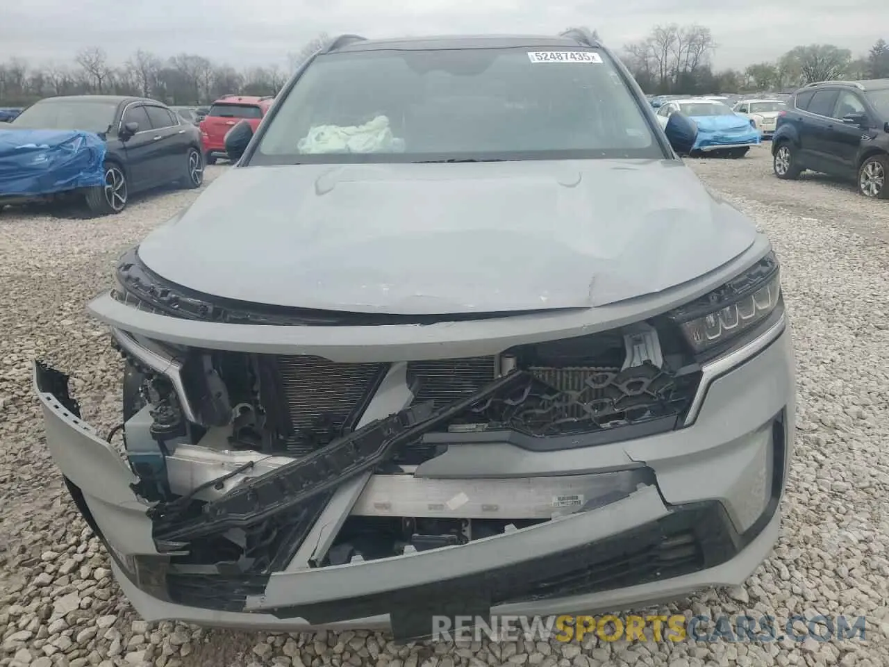 5 fotografías del automóvil dañado 5XYRH4LF5PG202442 KIA SORENTO 2023