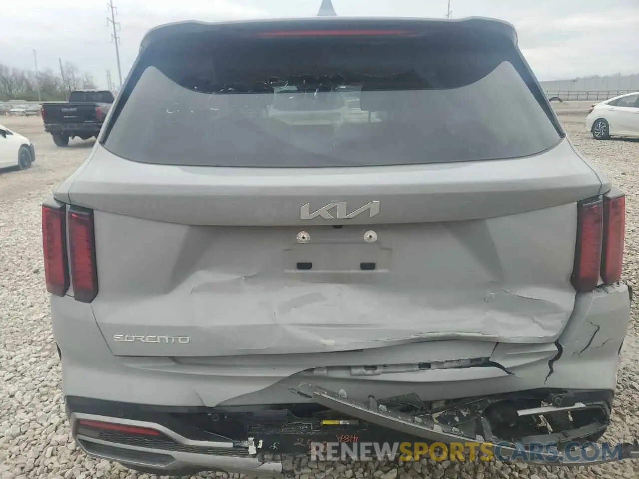 6 fotografías del automóvil dañado 5XYRH4LF5PG202442 KIA SORENTO 2023
