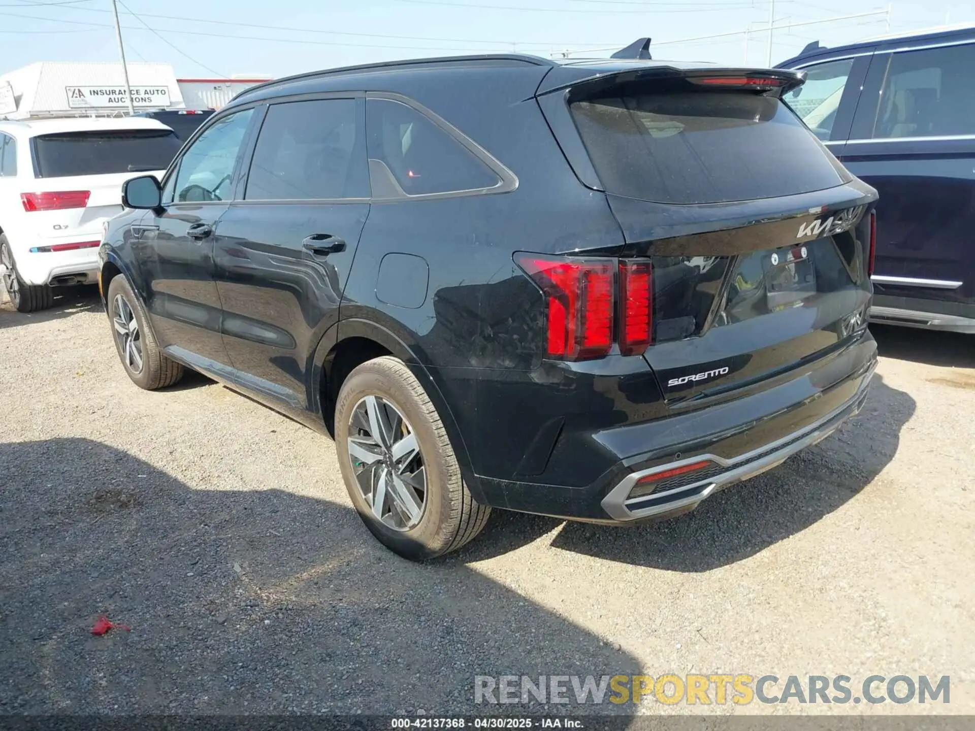 3 fotografías del automóvil dañado 5XYRH4LF7PG238231 KIA SORENTO 2023