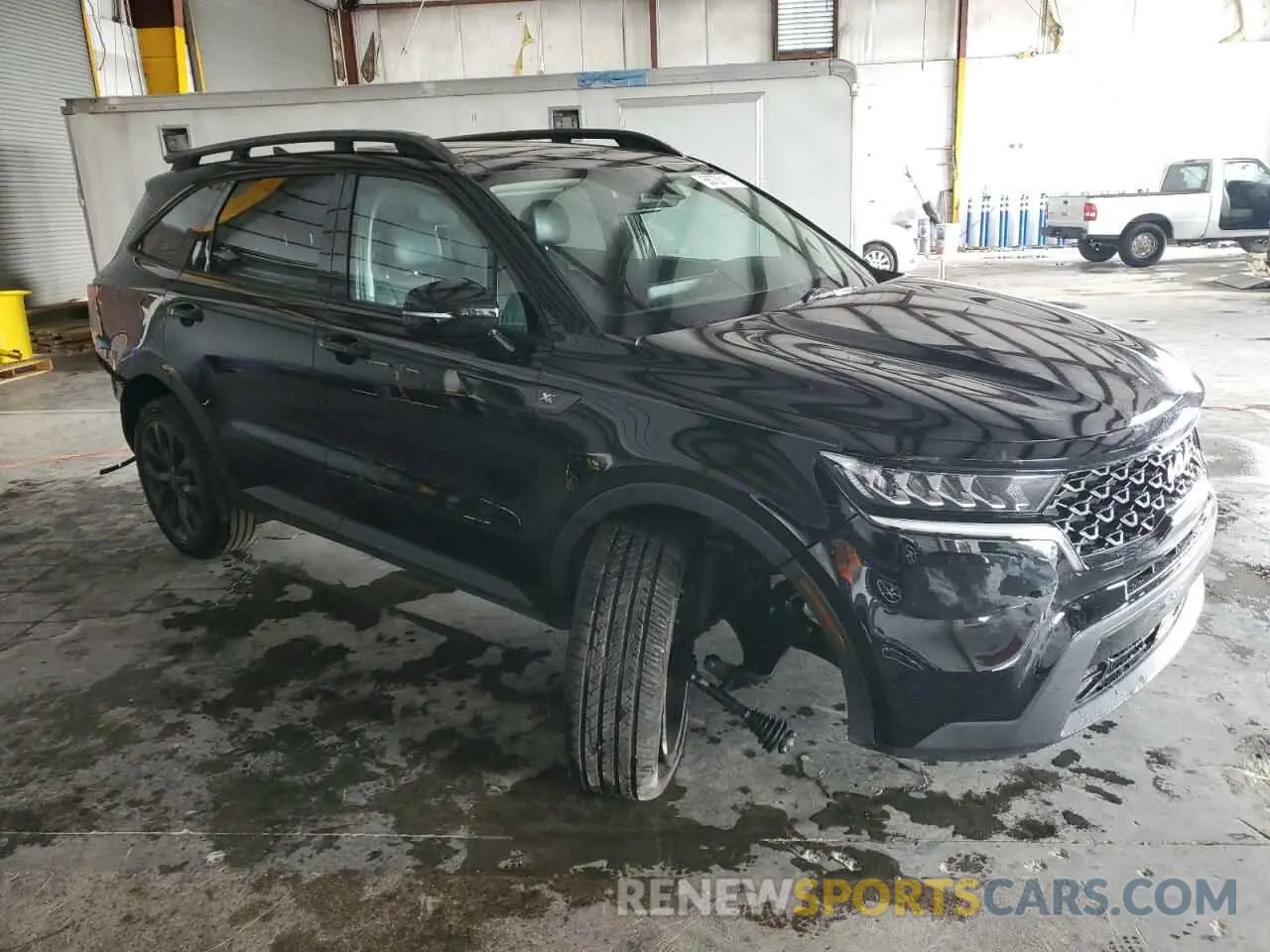 4 fotografías del automóvil dañado 5XYRHDLF1PG198406 KIA SORENTO 2023