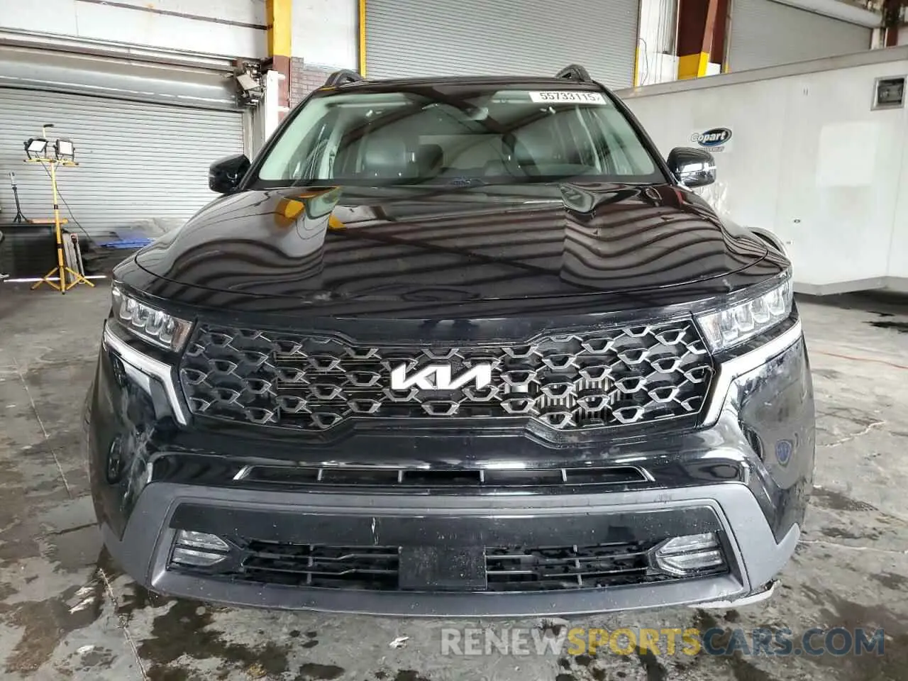 5 fotografías del automóvil dañado 5XYRHDLF1PG198406 KIA SORENTO 2023