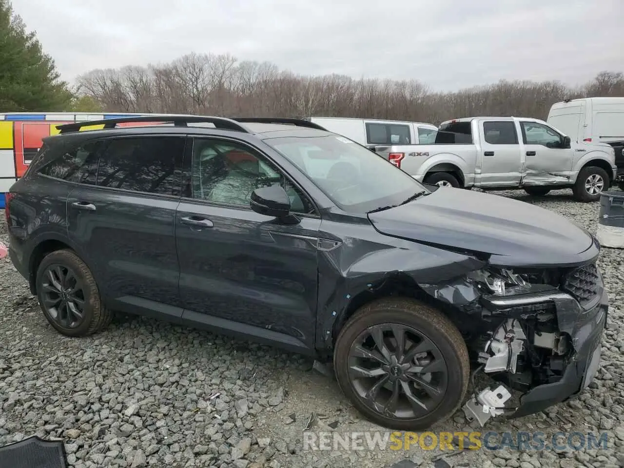 1 fotografías del automóvil dañado 5XYRHDLF9PG248811 KIA SORENTO 2023