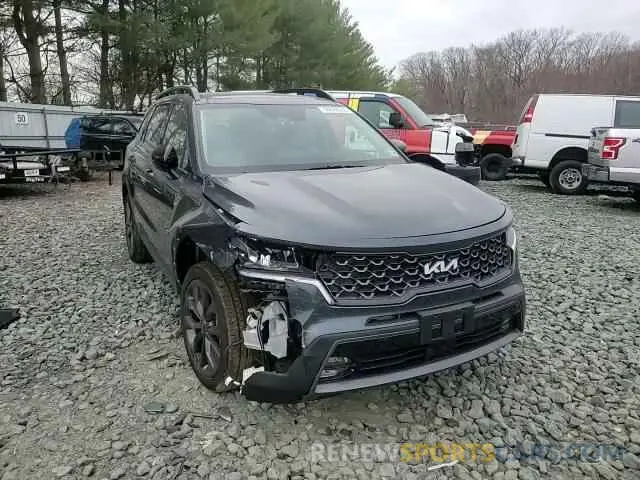 12 fotografías del automóvil dañado 5XYRHDLF9PG248811 KIA SORENTO 2023