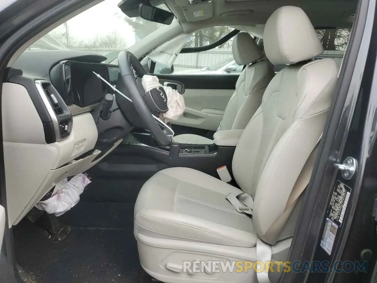 7 fotografías del automóvil dañado 5XYRHDLF9PG248811 KIA SORENTO 2023