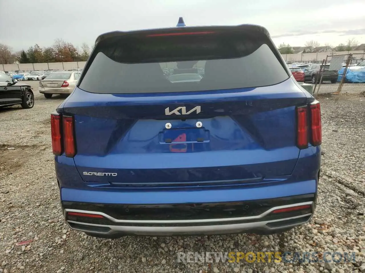 6 fotografías del automóvil dañado 5XYRK4LF0PG216489 KIA SORENTO 2023