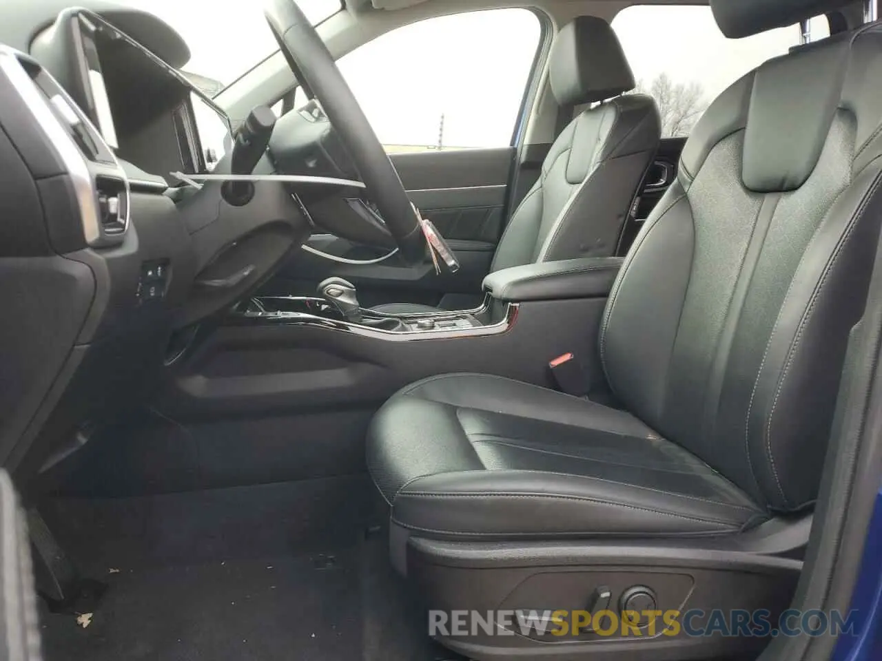7 fotografías del automóvil dañado 5XYRK4LF0PG216489 KIA SORENTO 2023