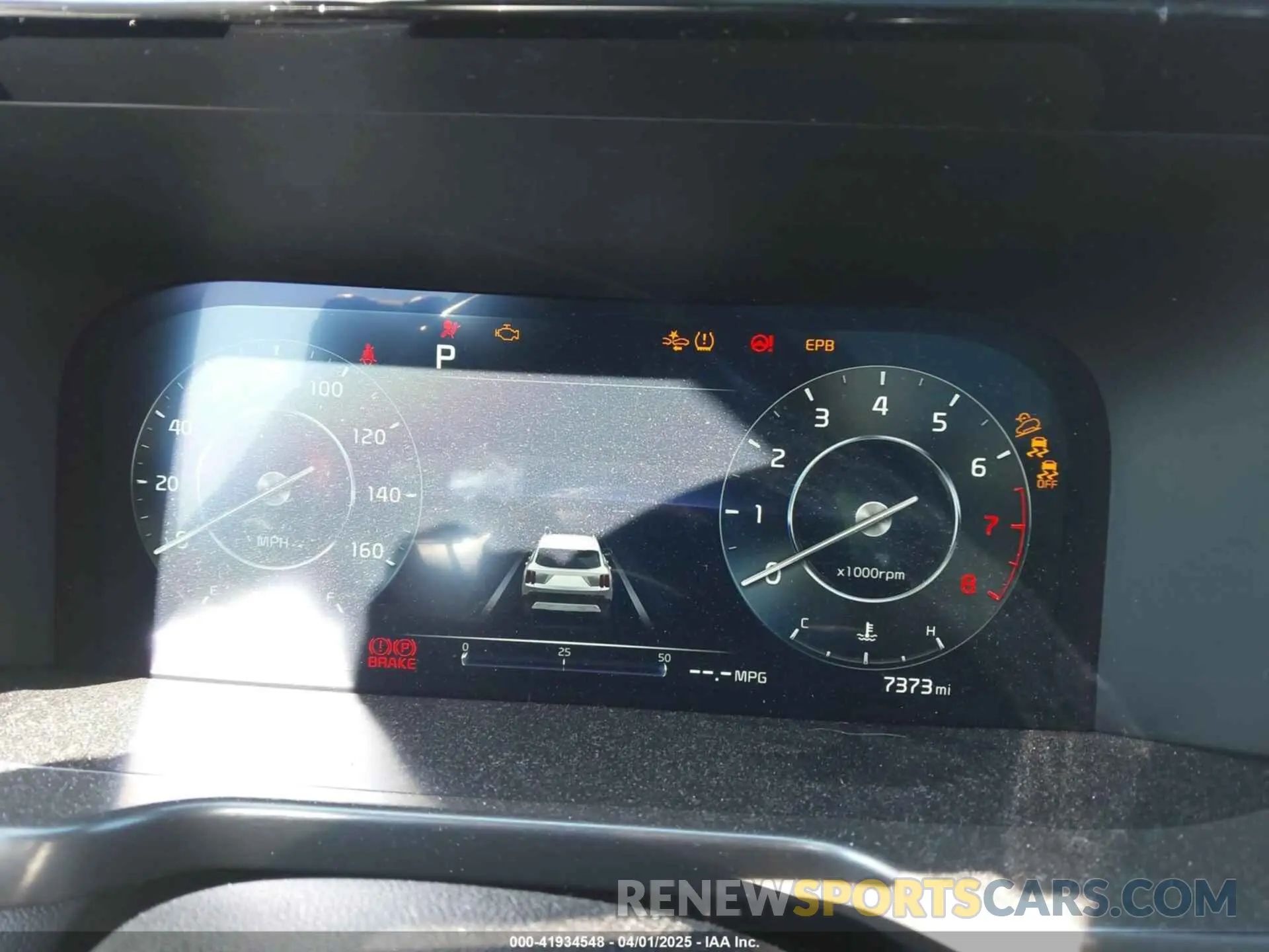 7 fotografías del automóvil dañado 5XYRK4LF4PG221808 KIA SORENTO 2023