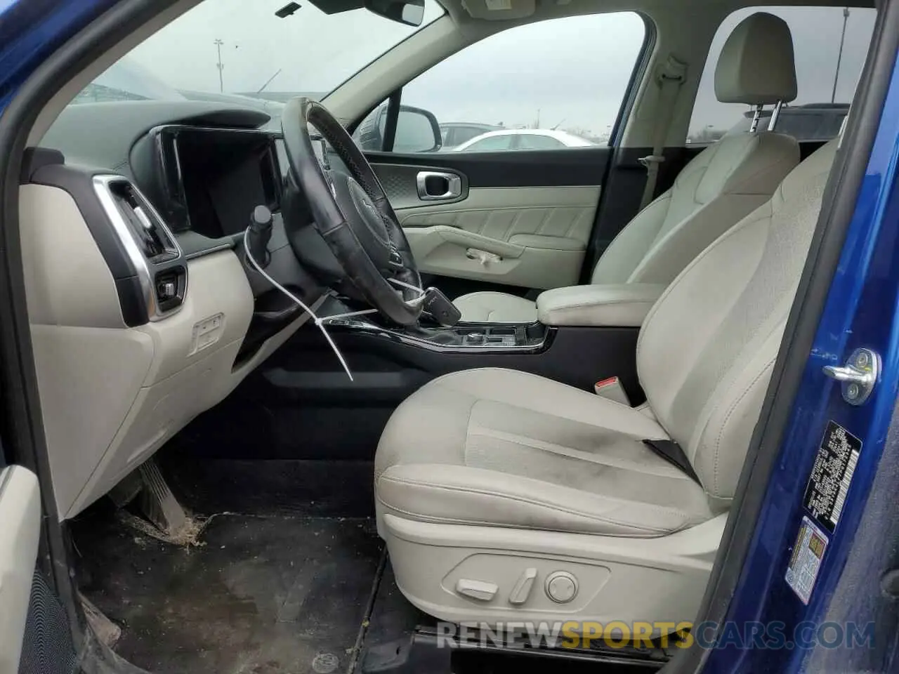 7 fotografías del automóvil dañado 5XYRK4LF7PG172345 KIA SORENTO 2023