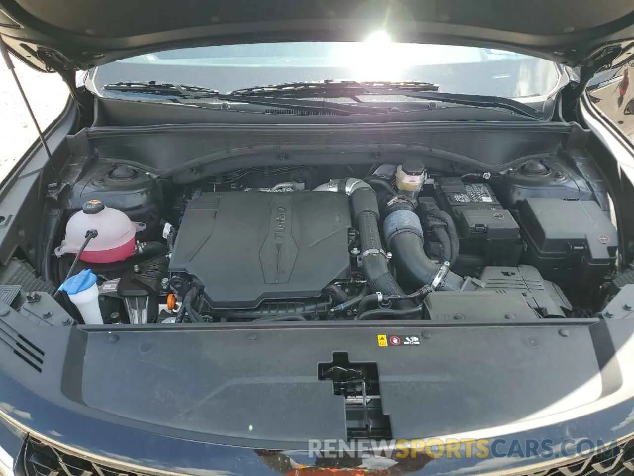 12 fotografías del automóvil dañado 5XYRK4LF7PG190506 KIA SORENTO 2023