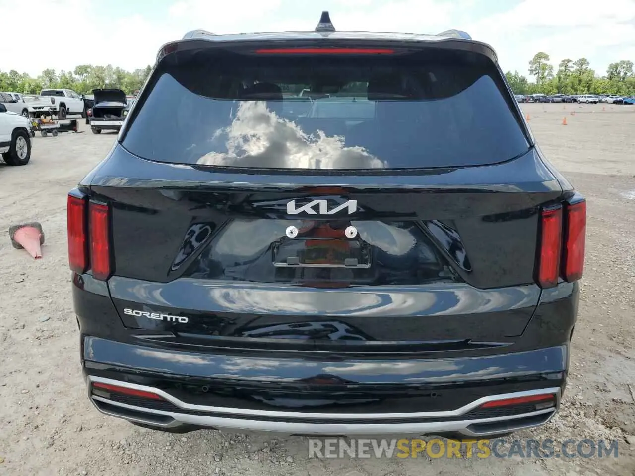 6 fotografías del automóvil dañado 5XYRK4LF7PG190506 KIA SORENTO 2023