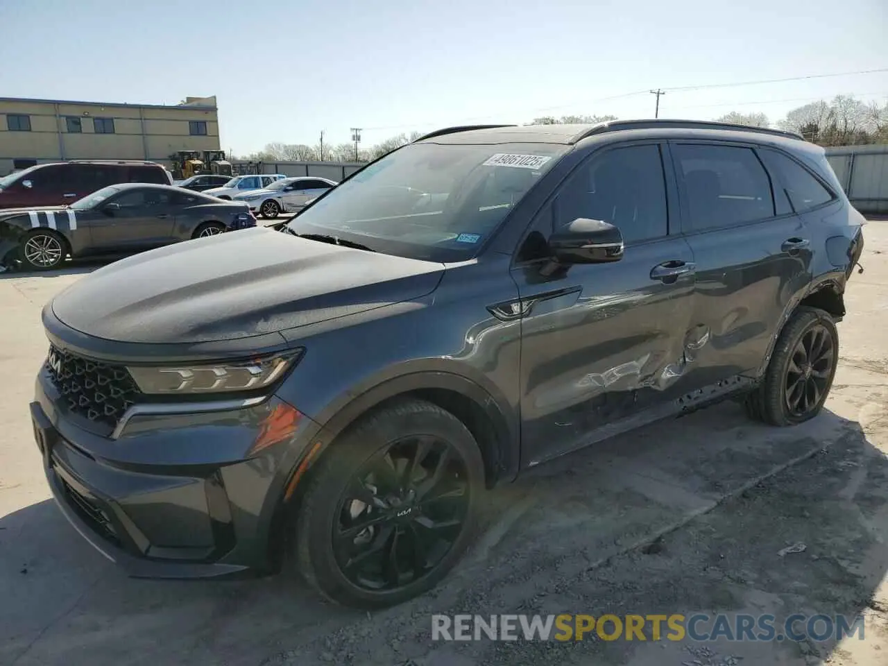 1 fotografías del automóvil dañado 5XYRK4LF9PG215910 KIA SORENTO 2023