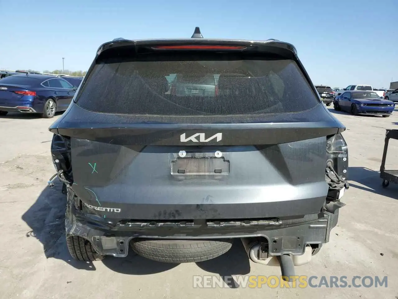 6 fotografías del automóvil dañado 5XYRK4LF9PG215910 KIA SORENTO 2023