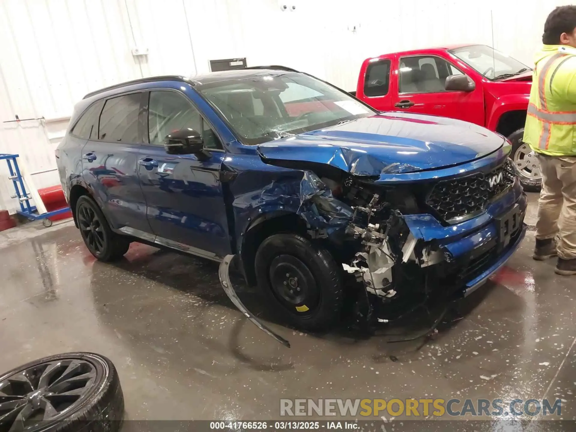 1 fotografías del automóvil dañado 5XYRKDLF0PG197622 KIA SORENTO 2023