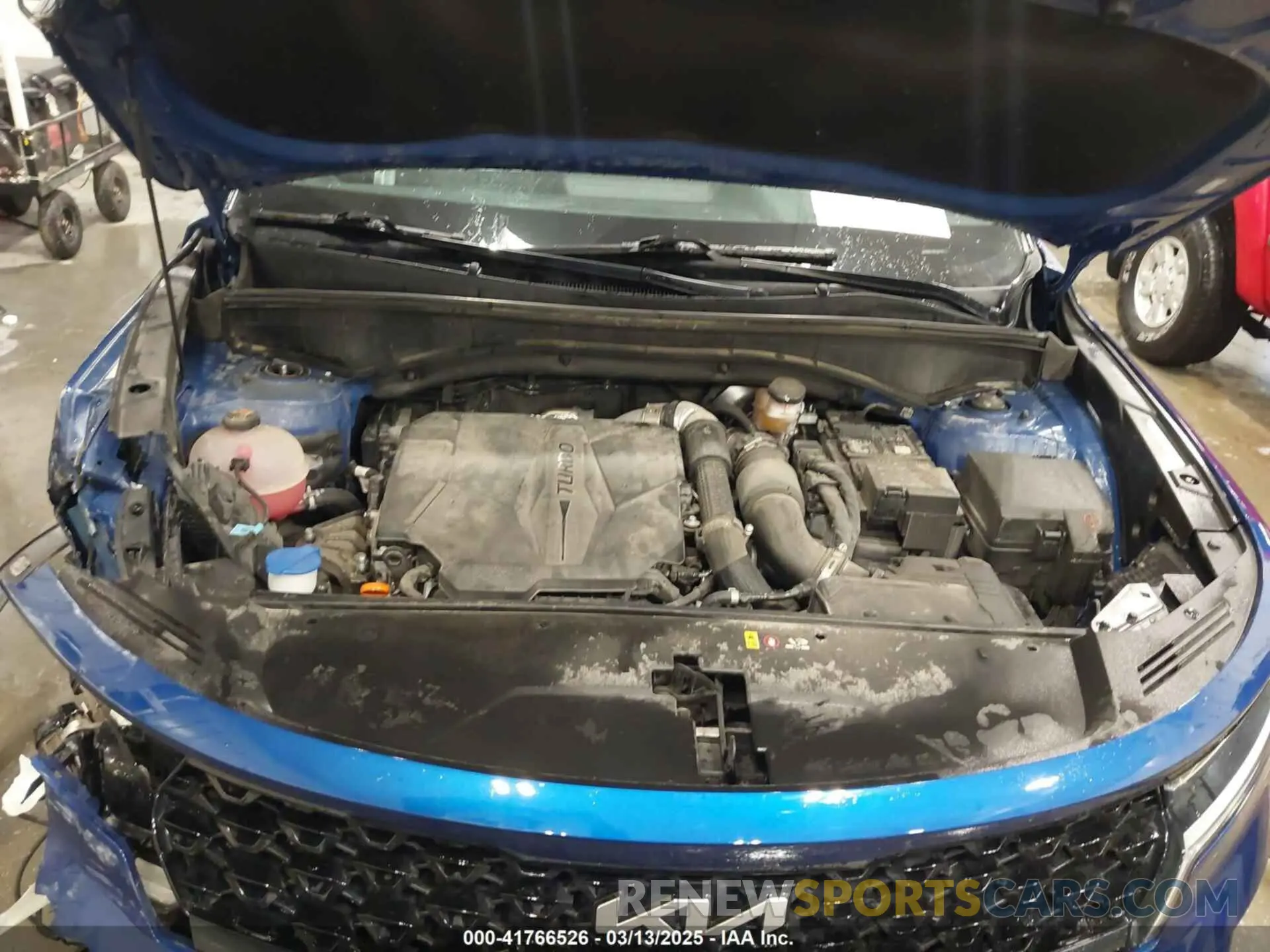 10 fotografías del automóvil dañado 5XYRKDLF0PG197622 KIA SORENTO 2023