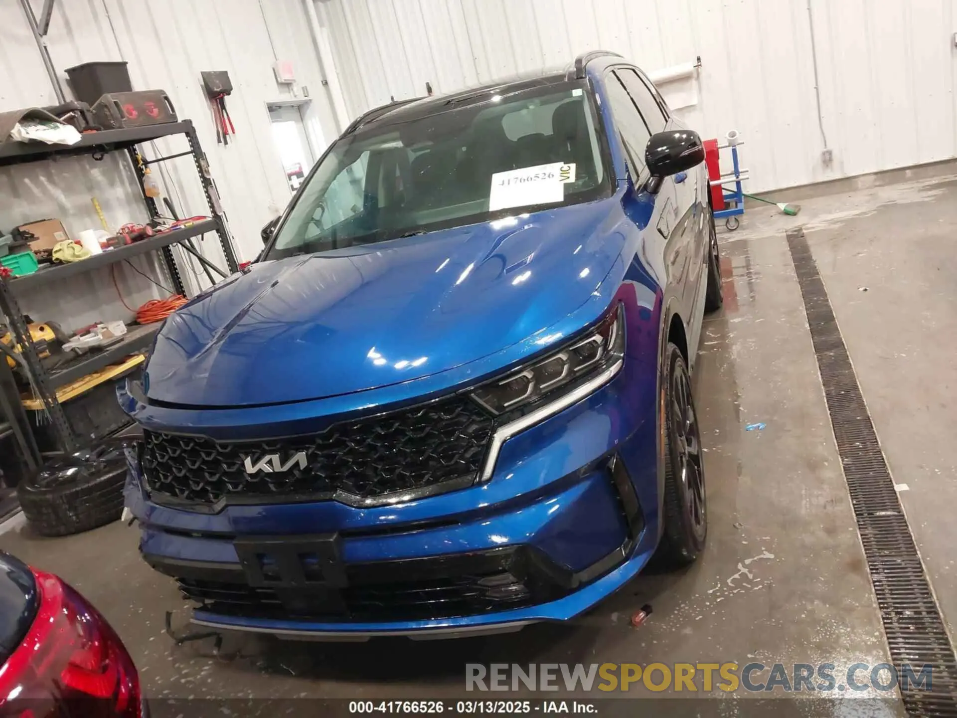 13 fotografías del automóvil dañado 5XYRKDLF0PG197622 KIA SORENTO 2023